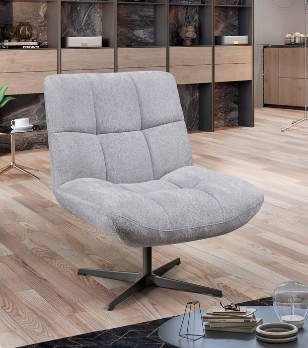 Fauteuil "Angèle" couleur GRIS Perle N°52