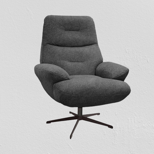 Fauteuil "Tiago" couleur GRIS Anthracite N°122