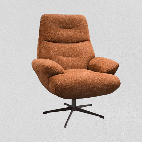 Fauteuil "Tiago" couleur TERRACOTTA N°124