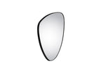 Miroir Orio avec cadre noir mat 55 x 84cm, épaisseur 3cm - Poids 6,9kg