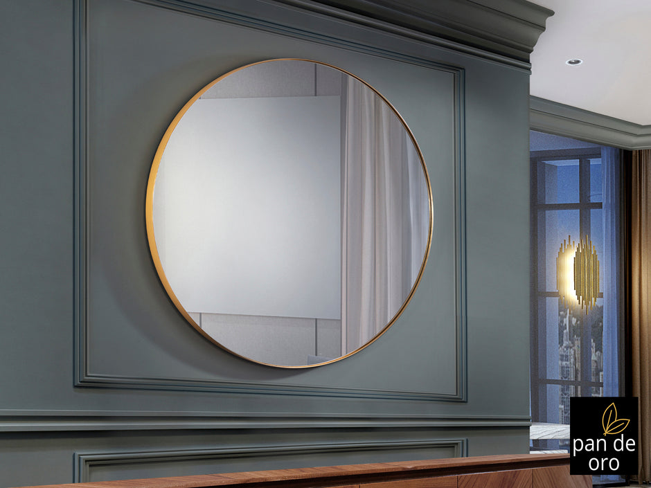 Miroir Orio - diamètre 120cm, épaisseur 4cm - Poids 23kg