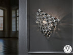 Luminaire Saten - 25 x 29 épaisseur 14cm - poids 0,7kg