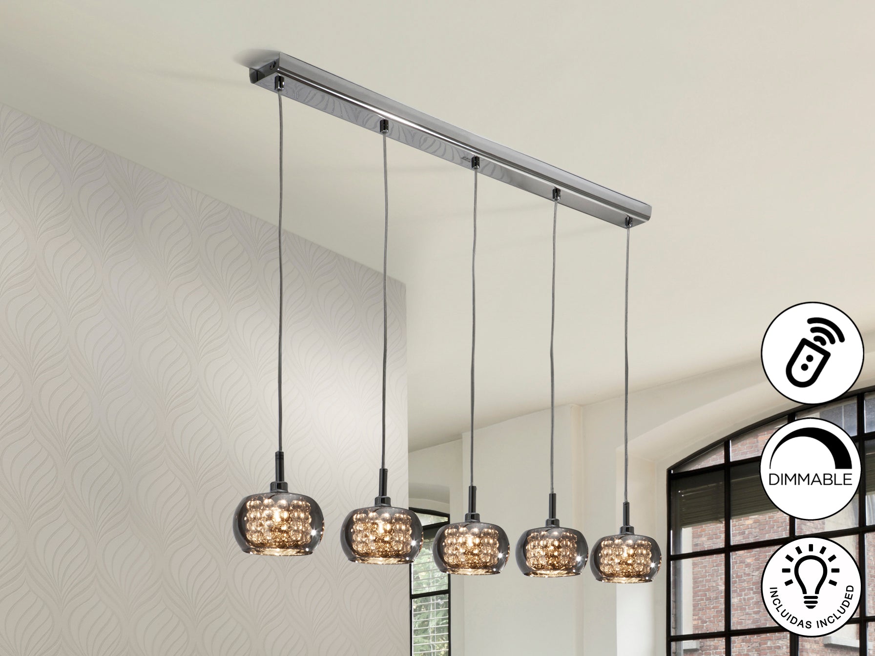 Luminaire Arian 150x18 épaisseur 13cm - poids 3,5kg