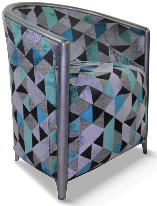 Ben laque vieil argent tissu arizona