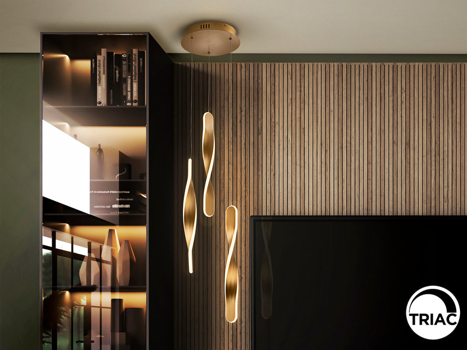 Lampe Twist  - diamètre 23cm - hauteur 41cm