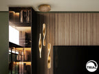 Lampe Twist  - diamètre 23cm - hauteur 41cm