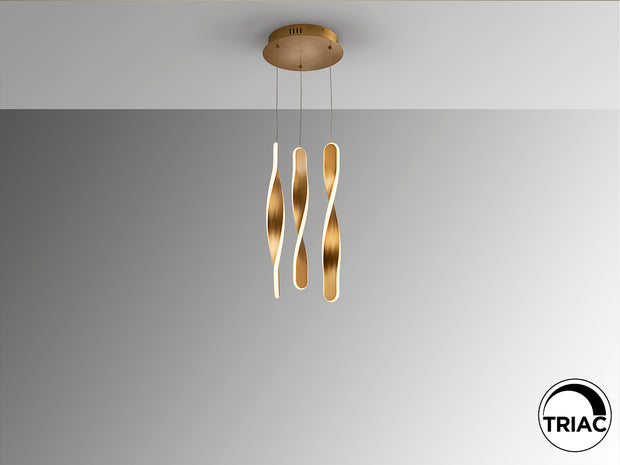 Lampe Twist  - diamètre 23cm - hauteur 41cm