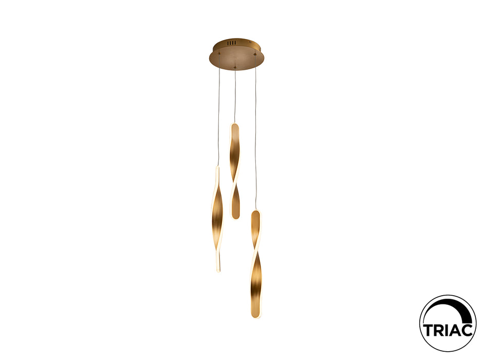 Lampe Twist  - diamètre 23cm - hauteur 41cm