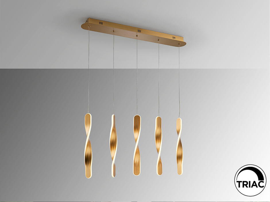 Luminaire Twist - 77 x 41cm - épaisseur 9cm
