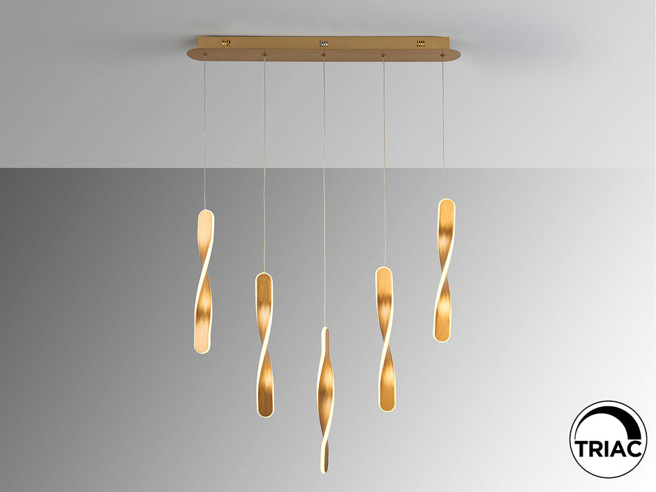 Luminaire Twist - 77 x 41cm - épaisseur 9cm