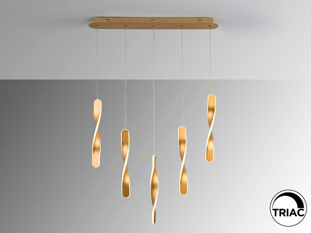 Luminaire Twist - 77 x 41cm - épaisseur 9cm