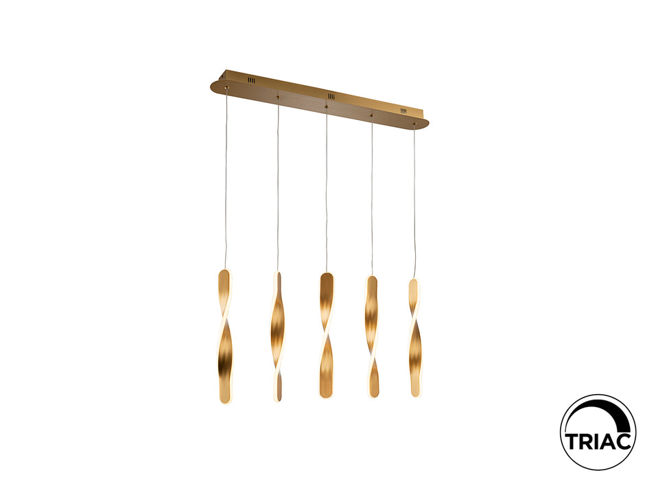 Luminaire Twist - 77 x 41cm - épaisseur 9cm