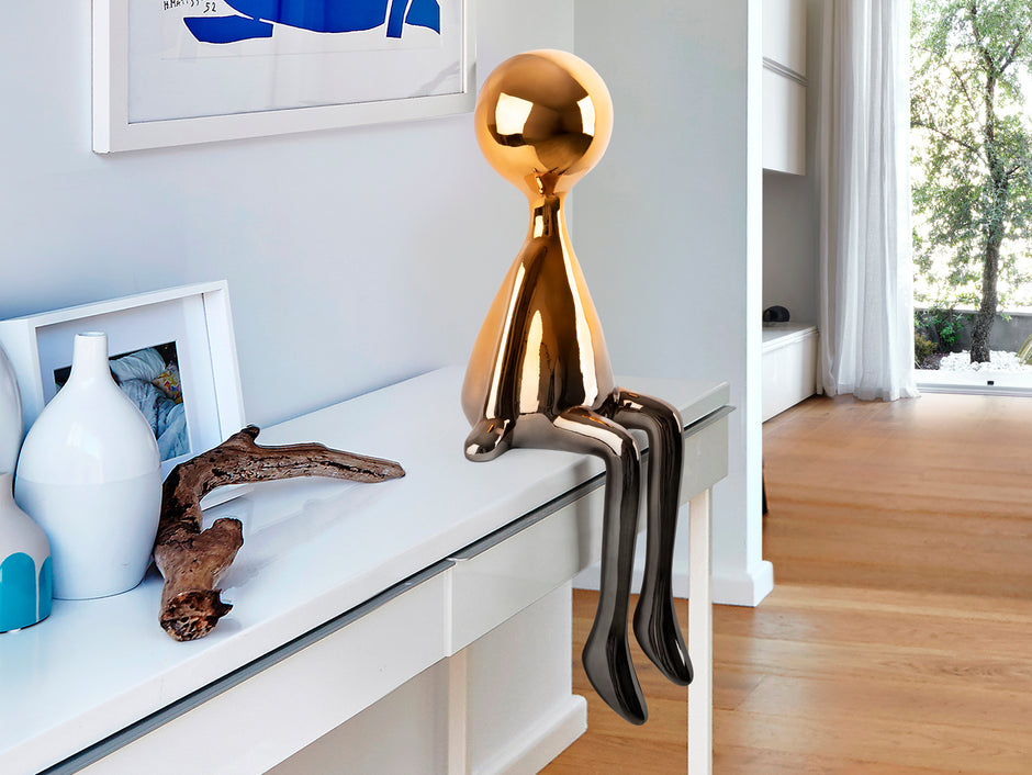 Figurine Sit down - 22x62cm, largeur 21cm - Poids 2,3Kg