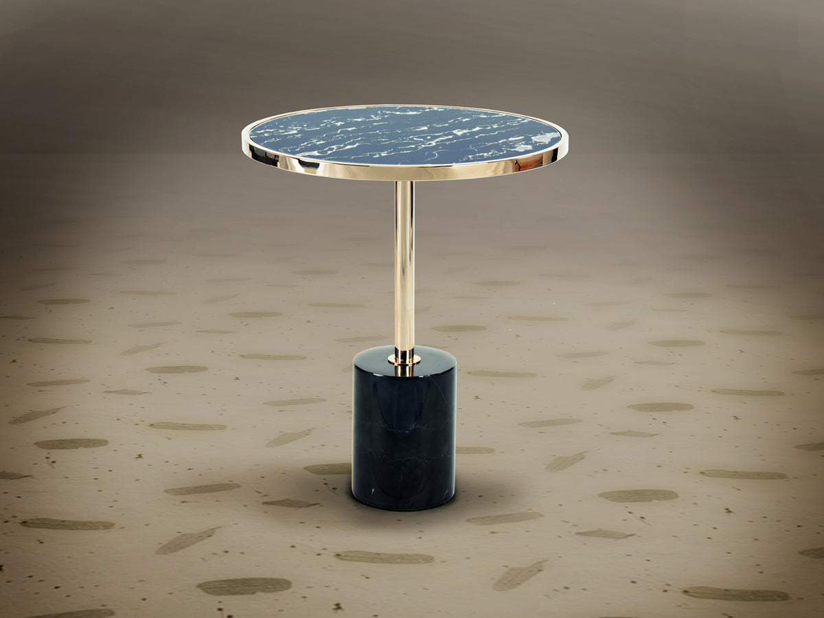 Table aux. DEKALA noir/or