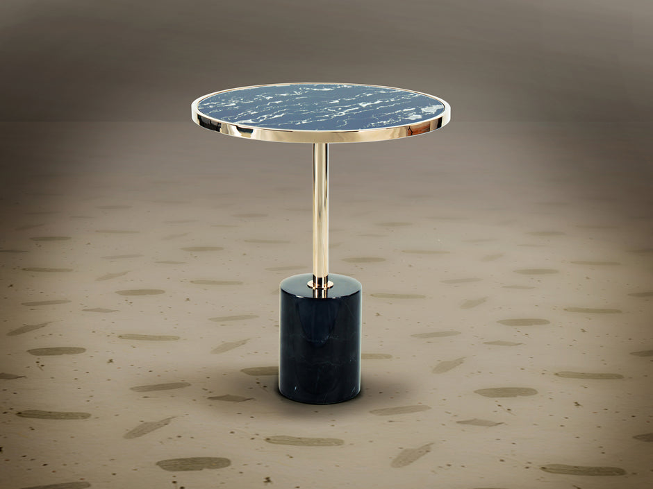 Table aux. DEKALA noir/or
