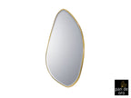 Miroir Mimo avec cadre feuille d'or 80 x 170cm, épaisseur 4cm - Poids 21,6kg
