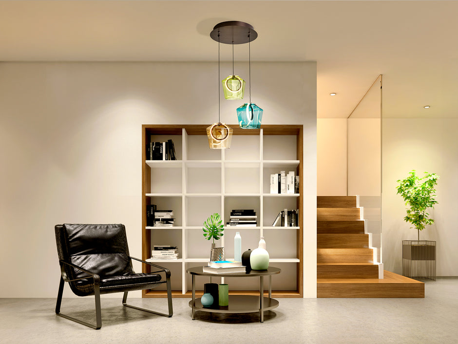 Luminaire Ingrid Ø 35cm, hauteur 19cm - Poids 1,9Kg