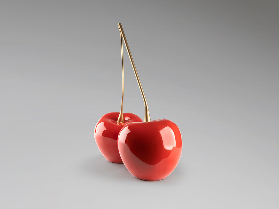 Cerezas - Figurine 54cm, hauteur 64cm, largeur 28,5cm - poids 4,8Kg