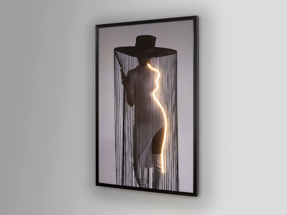 Tableau Cinetic - 80cm, hauteur 120cm, épaisseur 4cm - poids 5,2Kg