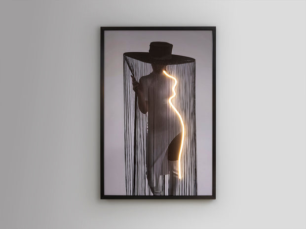 Tableau Cinetic - 80cm, hauteur 120cm, épaisseur 4cm - poids 5,2Kg