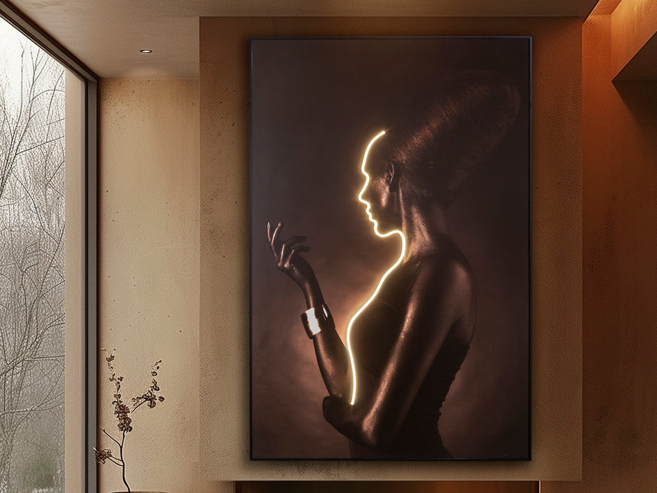 Tableau Silueta 120 x 180cm, épaisseur 3,5cm - Poids 17Kg