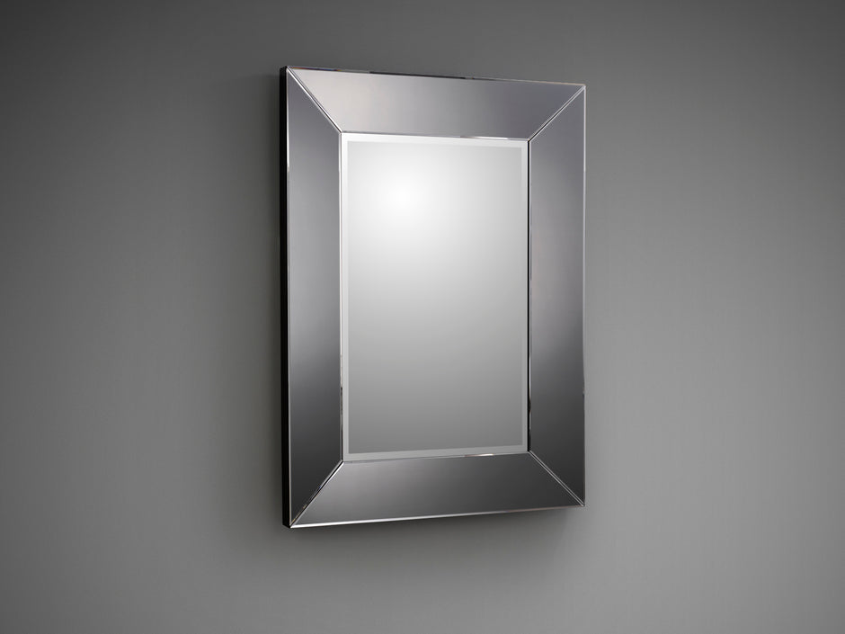 ·ROMA· MIRROR,110X81,  SMOKE  FRAME