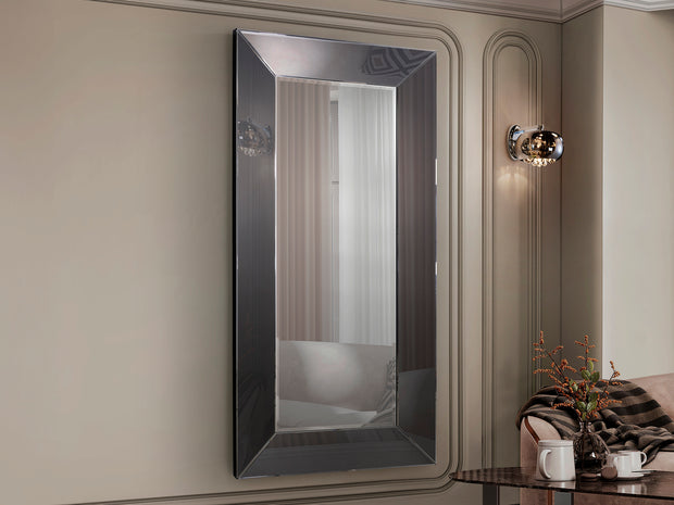 ROMA- MIRROR,185X90, SMOKE FRAME