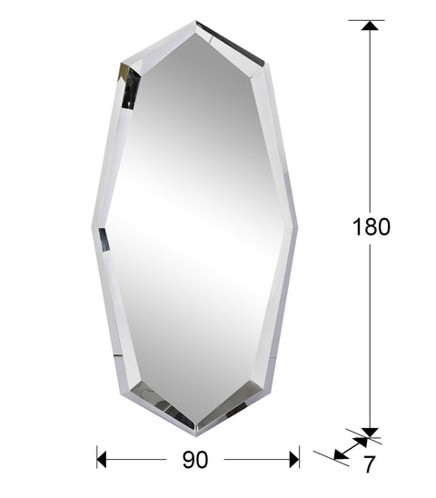 MIROIR ·LONDON· ACIER