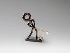 Figurine 24 x 29cm, largeur 21cm - Poids 0,7Kg