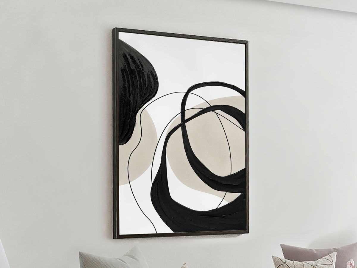 Tableau Actio I y II - 80 x 120cm - épaisseur 4,5cm