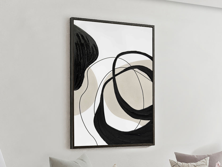 Tableau Actio I y II - 80 x 120cm - épaisseur 4,5cm