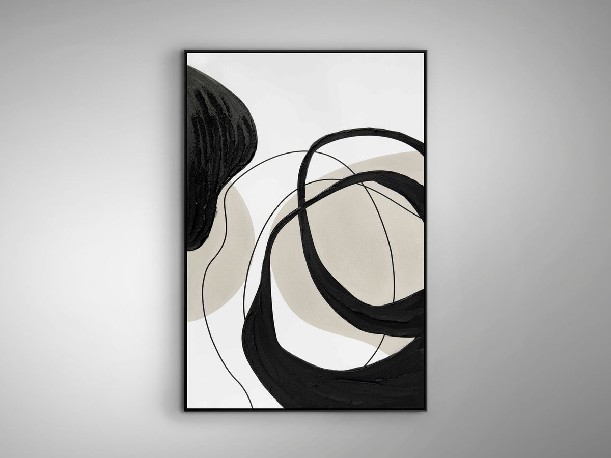 Tableau Actio I y II - 80 x 120cm - épaisseur 4,5cm