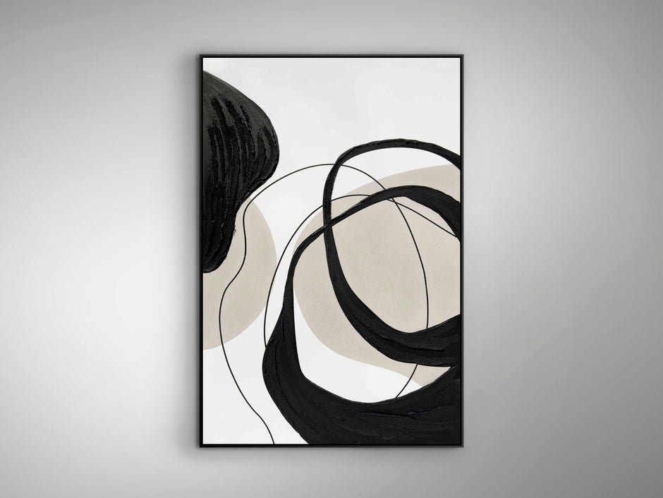 Tableau Actio I y II - 80 x 120cm - épaisseur 4,5cm