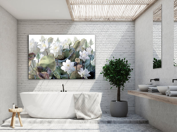 Photographie NENUFARES I - Format 150x100 cm - Art Mural Décoratif