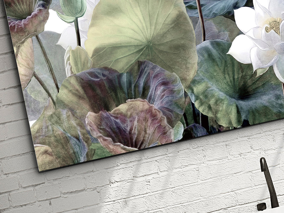 Photographie NENUFARES I - Format 150x100 cm - Art Mural Décoratif