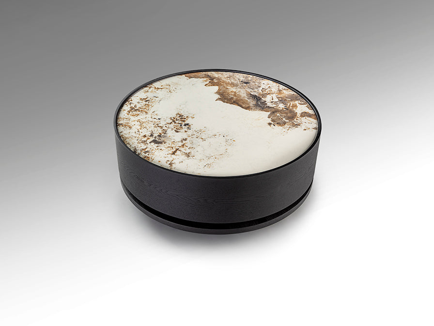 Table basse Ø 80cm, hauteur 31,5cm - poids 43kg