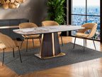Table à manger Luca - 200 x 100cm, hauteur 76cm - poids 120kg