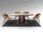 Table à manger Luca - 200 x 100cm, hauteur 76cm - poids 120kg