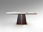 Table à manger Luca - 200 x 100cm, hauteur 76cm - poids 120kg