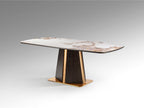 Table à manger Luca - 200 x 100cm, hauteur 76cm - poids 120kg