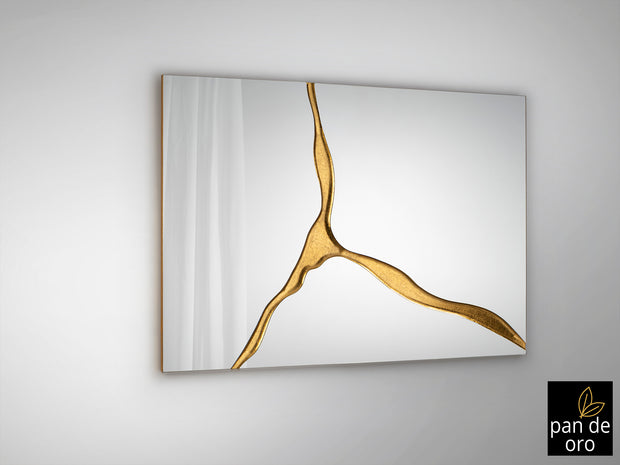 Miroir Surcos 120 x 80cm, épaisseur 4cm - Poids 23Kg