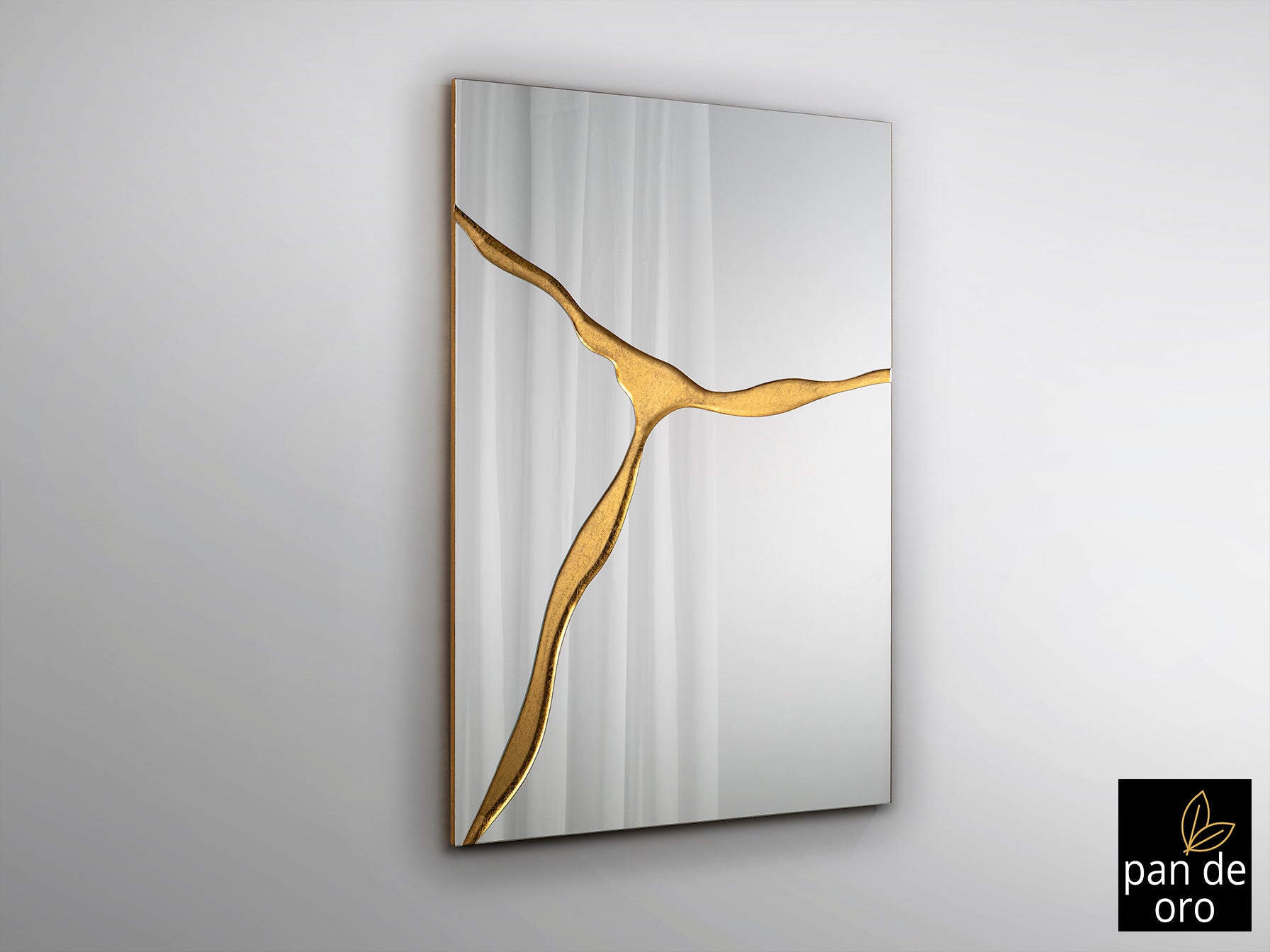 Miroir Surcos 120 x 80cm, épaisseur 4cm - Poids 23Kg