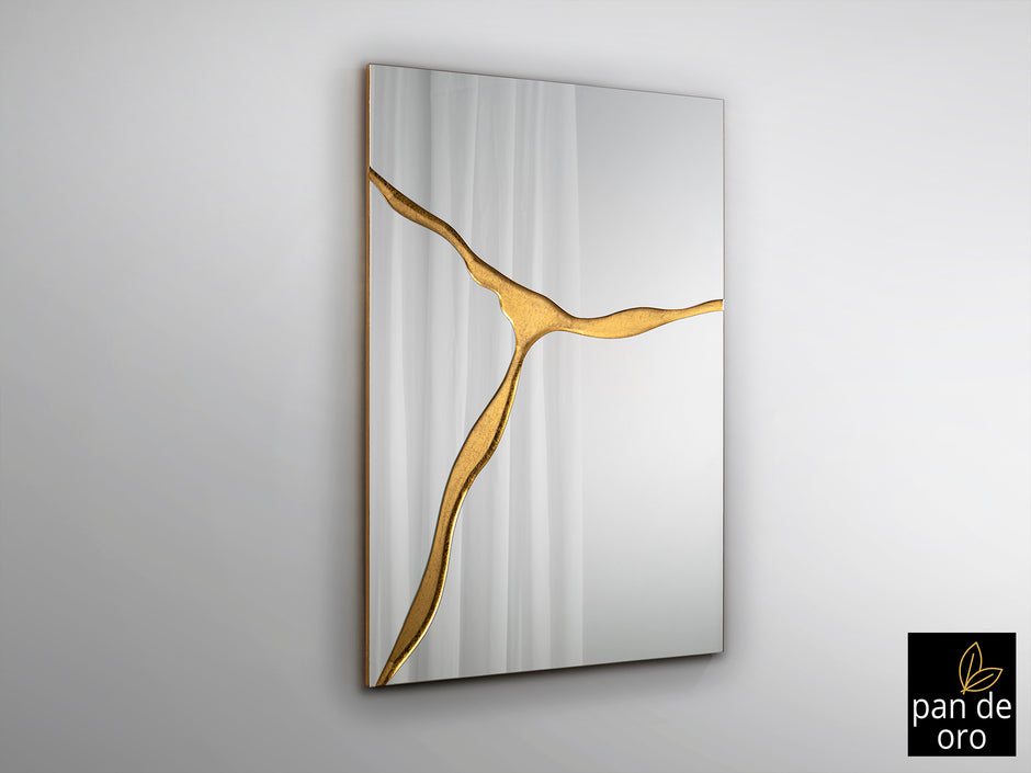 Miroir Surcos 120 x 80cm, épaisseur 4cm - Poids 23Kg