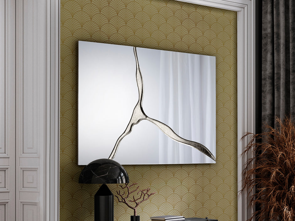 Miroir Surcos 120 x 80cm, épaisseur 4cm - Poids 23Kg
