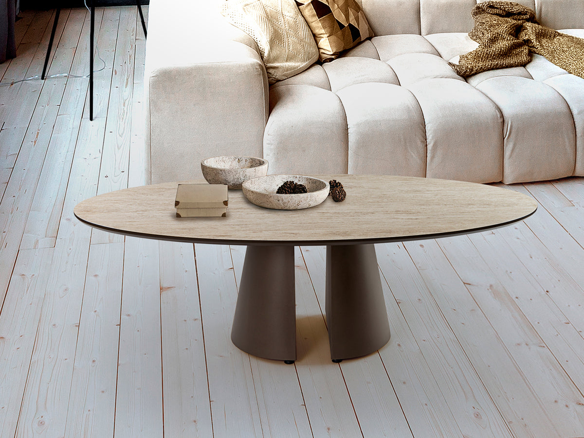 Table basse Samara - 130 x 70cm, hauteur 42cm - poids 10,2kg