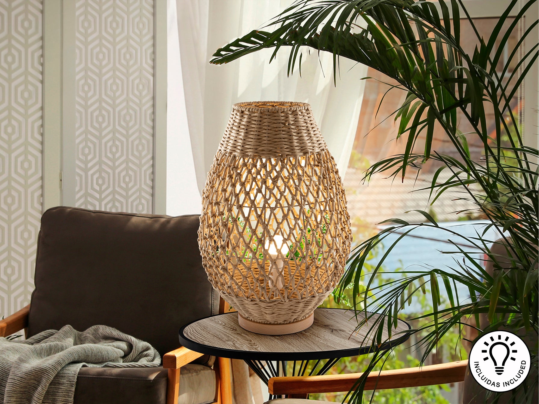 Lampe YAIZA - Ø 38cm - poids 2,2kg