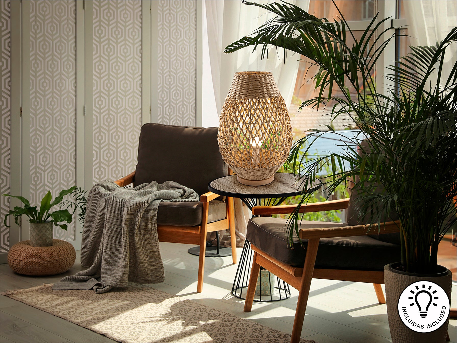 Lampe YAIZA - Ø 38cm - poids 2,2kg