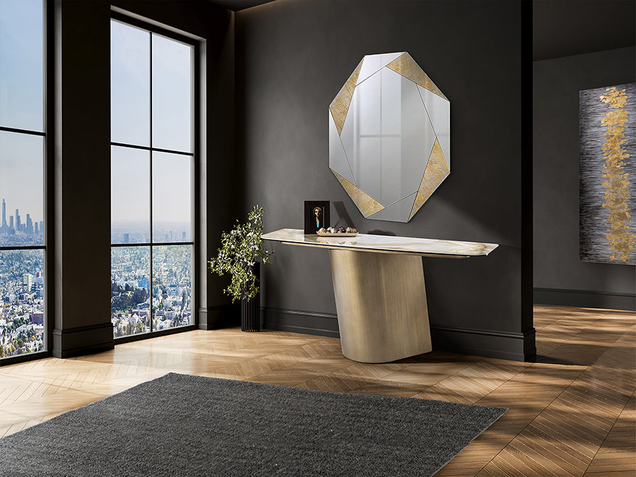 Console 150 x 45cm, hauteur 75cm - Poids 76Kg