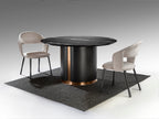 Table de salle à manger Ø 135cm, hauteur 74cm - poids 99kg