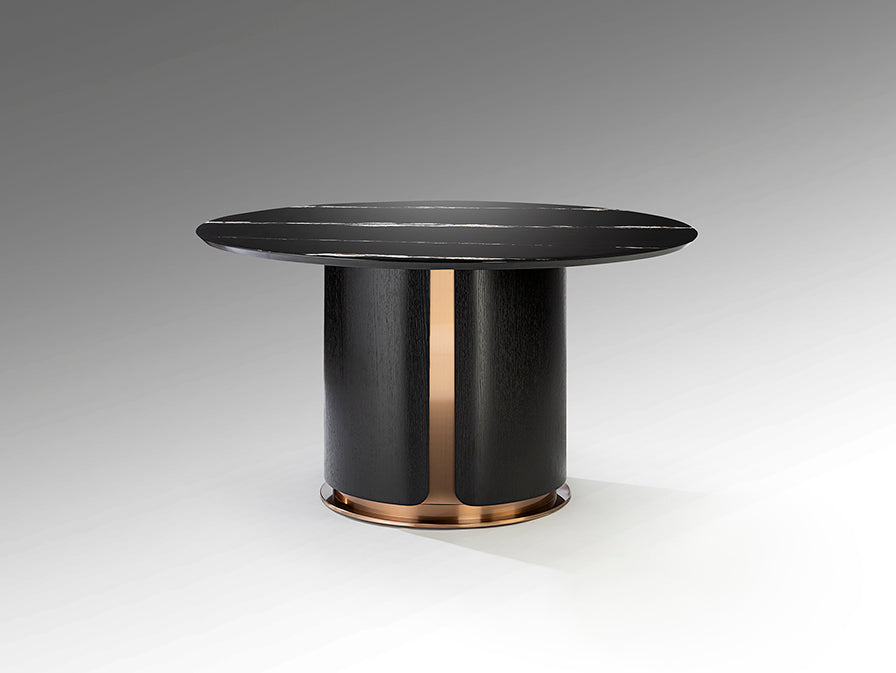 Table de salle à manger Ø 135cm, hauteur 74cm - poids 99kg
